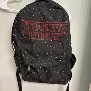 Rare loungefly Black and red Stranger Things backpack